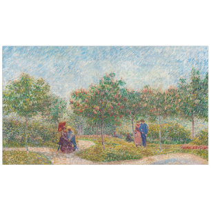 Nappe Vincent van Gogh - Jardin à Montmarte avec les ama