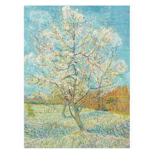 Nappe Vincent van Gogh - Poche rose en fleurs