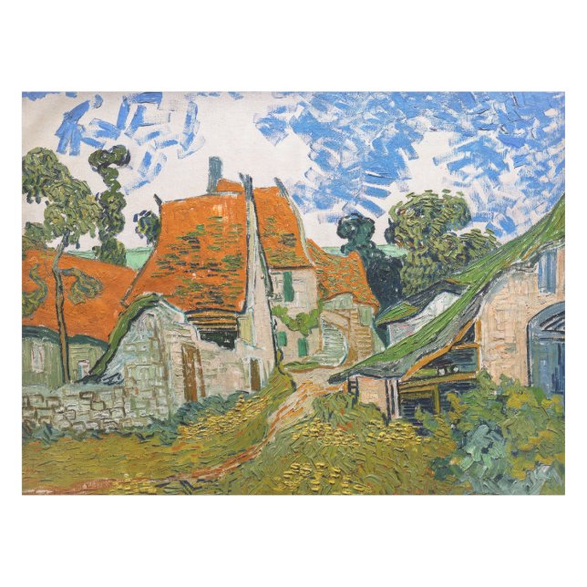 Nappe Vincent van Gogh - Rue à Auvers-sur-Oise (Devant (Horizontal))