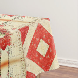 Nappe Vintage antique Noël Thème Partie 12 Ephémère