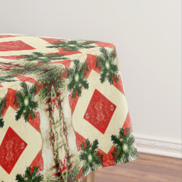 Nappe Vintage antique Noël Thème Partie 15 Ephémère