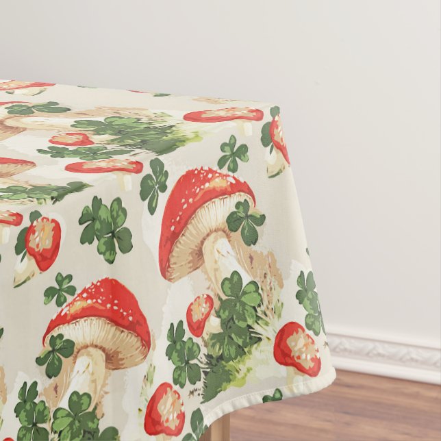 Nappe Vintage Champhroom Lucky Clover Motif (In Situ)