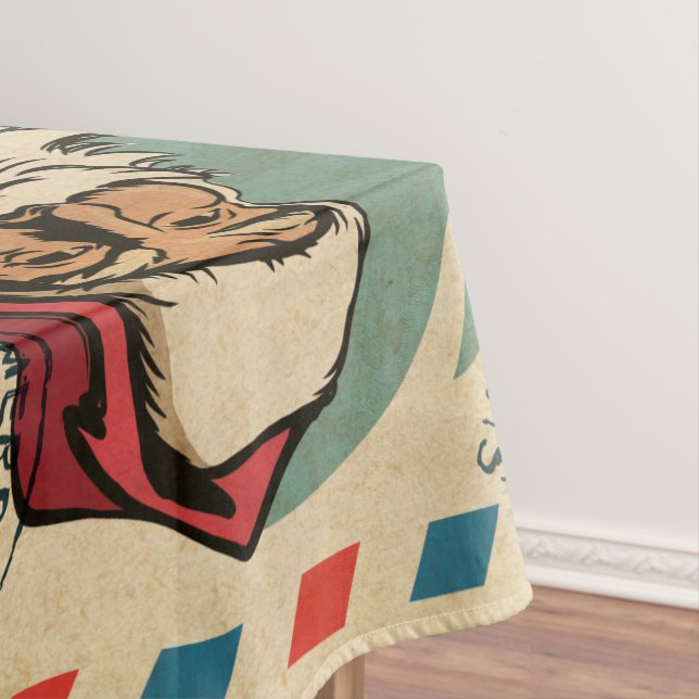 Nappe Vintage du Père Noël (In Situ)