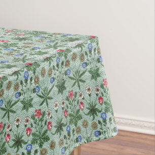 Nappe Vintage Floral Rose Bleu William Morris Daisy