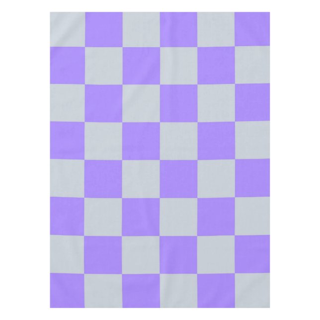 Nappe Violet À damiers En vichy Motif (Devant)
