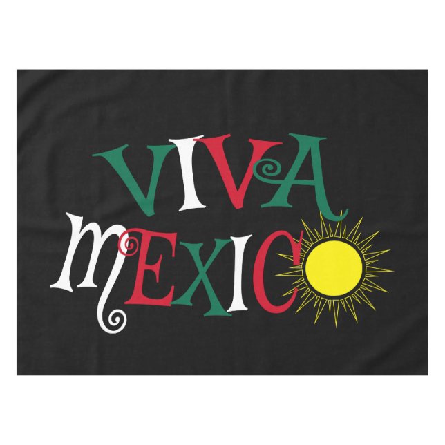 Nappe Viva Mexico (Devant (Horizontal))