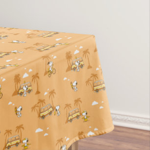 Nappe Voyage sur route Peanuts Snoopy Beach Motif