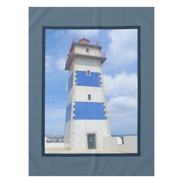 Nappe Watercolor lighthouse (Devant)