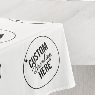 Nappe White Custom Trade Show Restaurant Business Logo