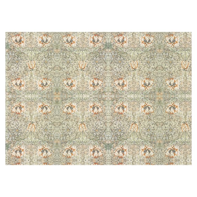 Nappe William Morris Antique Honeysuckle Floral Classic (Devant (Horizontal))