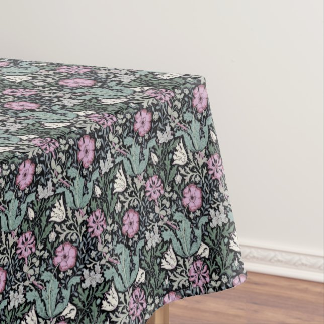 Nappe William Morris Pink Poppy Botanical Victorian  (In Situ)