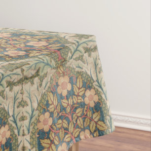 Nappe William Morris Rose de fleurs Vintage