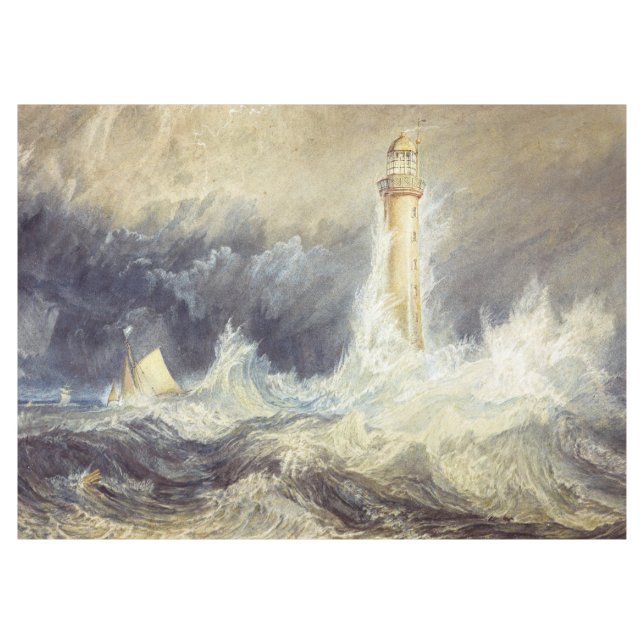 Nappe William Turner - Phare de Bell Rock (Devant (Horizontal))