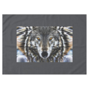 Nappe Wolf Design inspiré Portrait