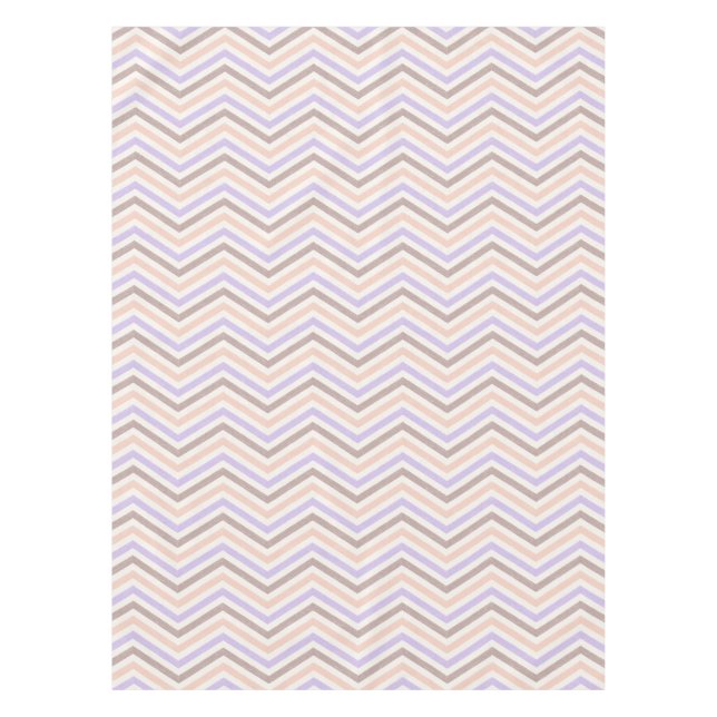 Nappe ZigZag Blush Rose Lavande (Devant)