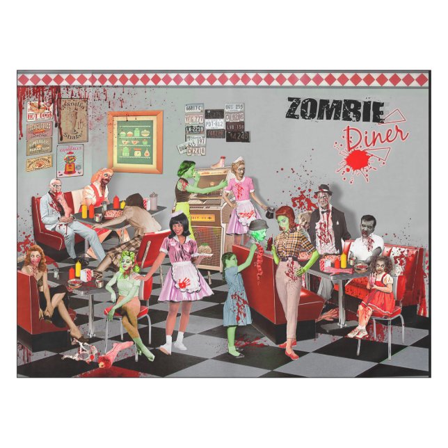 Nappe  Zombie Diner (Devant (Horizontal))