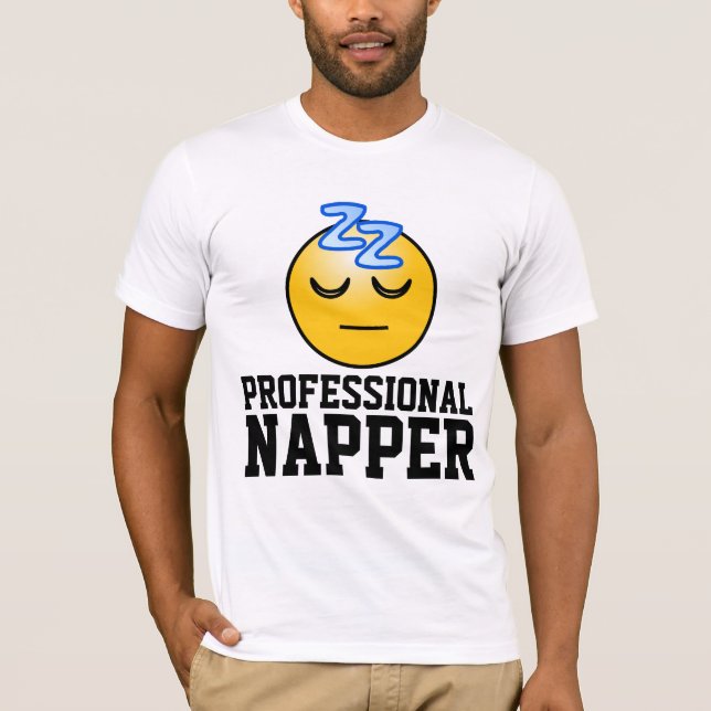 NAPPER PROFESSIONNEL drôle T-SHIRTS (Devant)