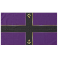 Nappes et décorations maçonniques violettes et or