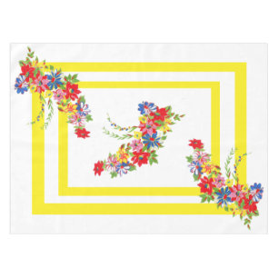 Nappes florales vintages