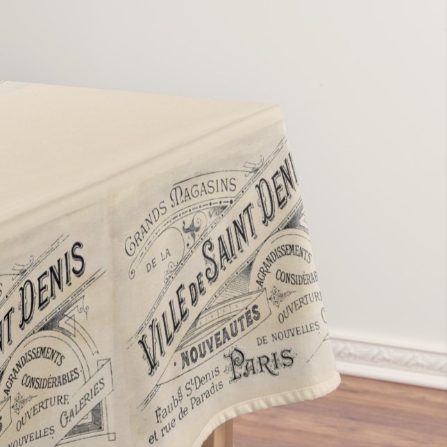Nappes France Paris beige noir (In Situ)