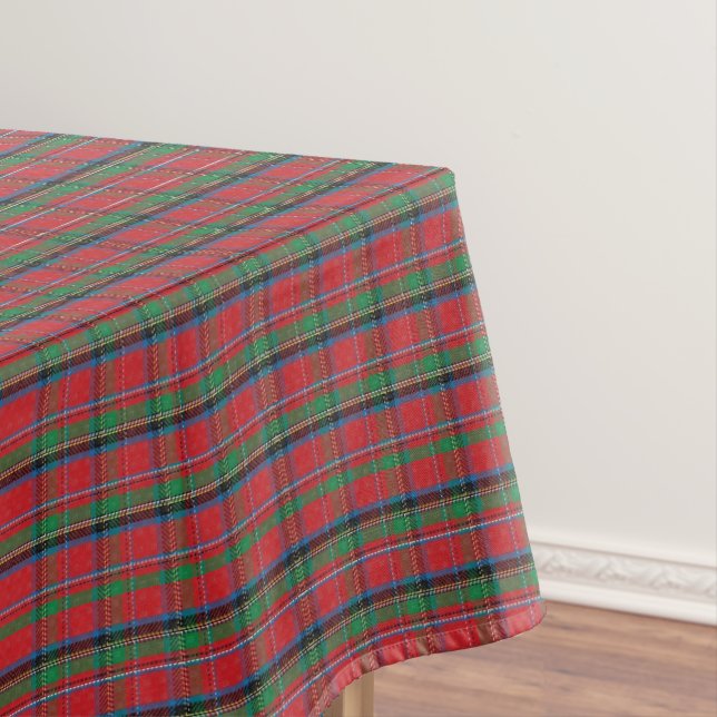 Nappes Noël Plaid Rouge, Bleu Vert (In Situ)