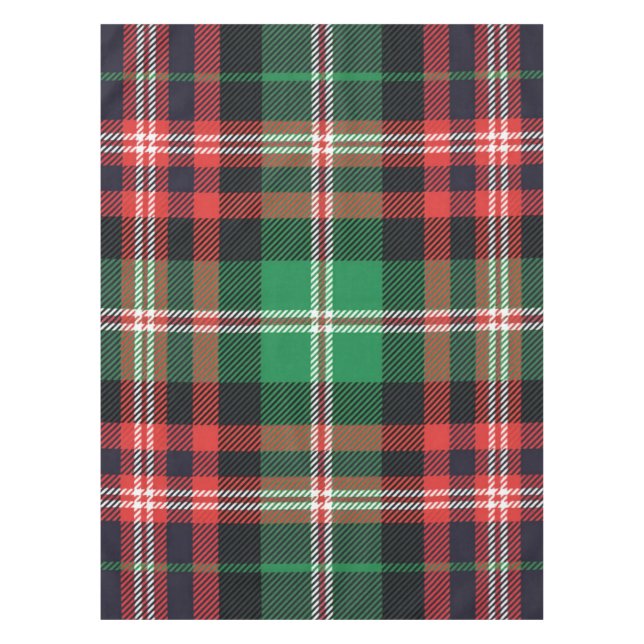 Nappes Rouge Et Vert Noël Plaid Hiver (Devant)