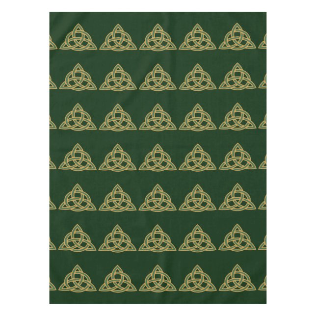 Nappes vertes Trinity Knot (Devant)