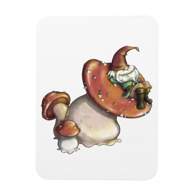 Napping Gnome Magnet (Vertikal)