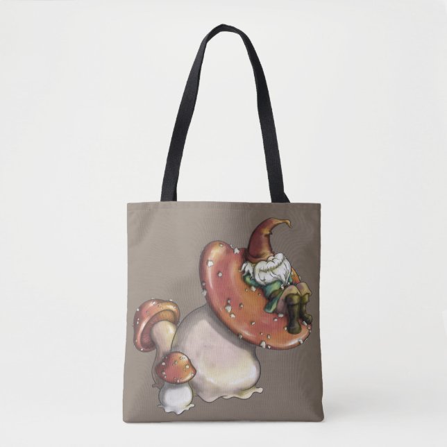 Napping Gnome Tasche (Vorderseite)