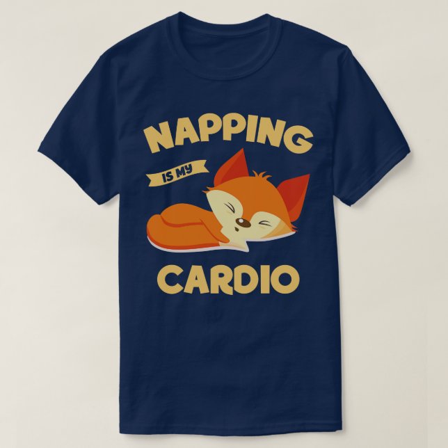 Napping ist mein Dio-Nickerchen T-Shirt (Design vorne)