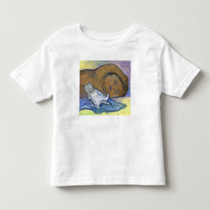 Napping Milch Betrunken Baby & Kitten Custom T - S Kleinkind T-shirt