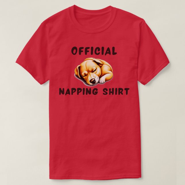 Napping-Shirt T-Shirt (Design vorne)