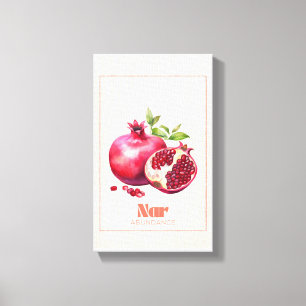 Nar Türkischer Granatapfel Reichtum Volks kunst Le Leinwanddruck
