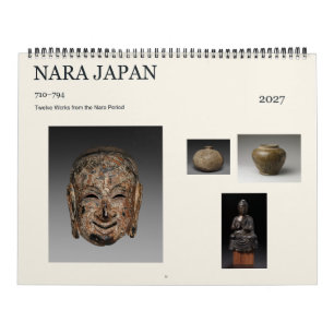 Nara Japan 710–794 Zwölf Kunstwerke 2027 Kalender