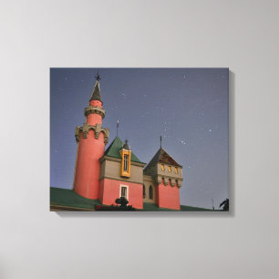 Nara-Traumland-Fantasie-Schloss (Nacht) Leinwanddruck