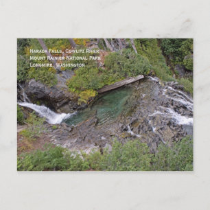 Narada Falls Postcard Postkarte