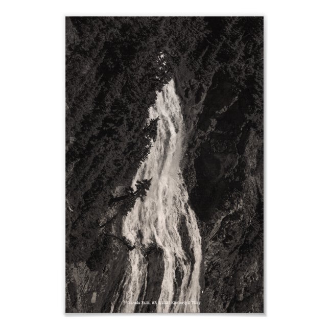 Narada Falls, WA Fotodruck (Vorne)