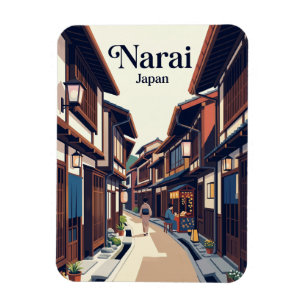 Narai-juku-Gasse Japan Magnet