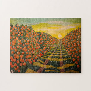 Naranjas de Valencia Gemälde von Alfred Fox