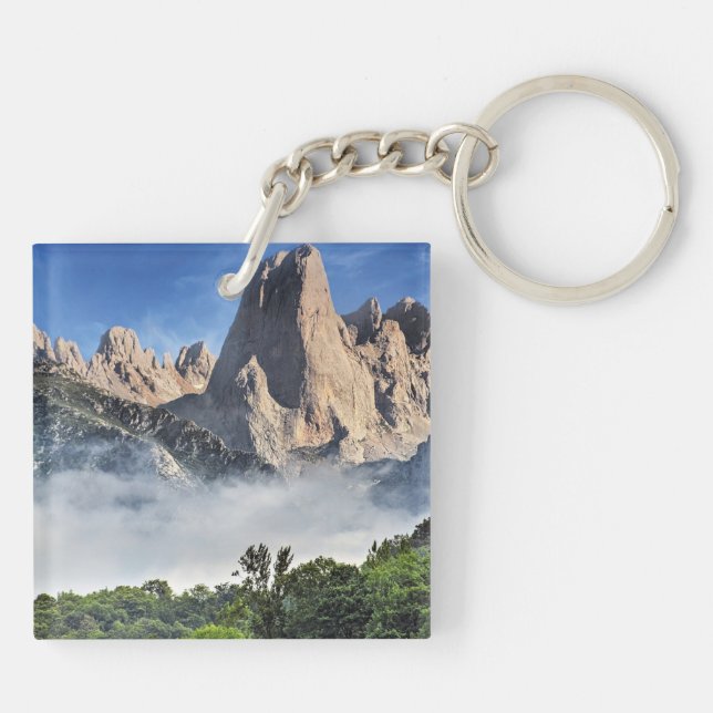 Naranjo de Bulnes, Kalksteinpark, Spanien Schlüsselanhänger (Rückseite)