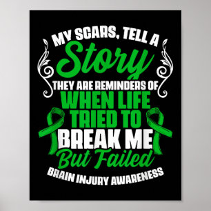 Narben erzählen Story Traumatic Brain Injury Suppo Poster