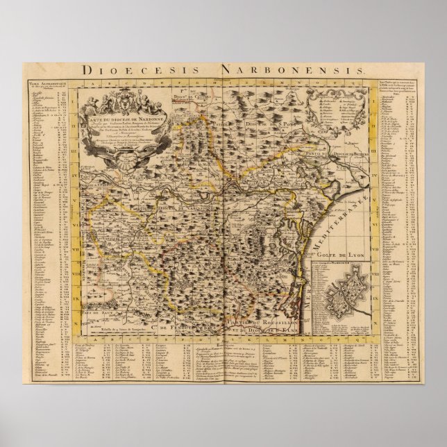 Narbonne France 2 Poster (Vorne)