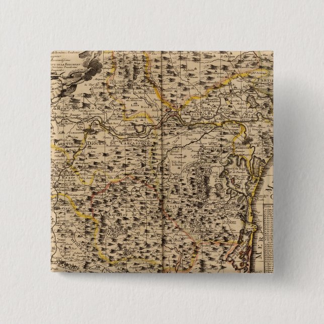 Narbonne Frankreich Button (Vorderseite)