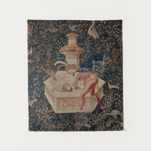 Narcisse au Puits, Tapisserie Médiévale
