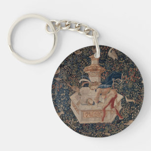Narcisse au Puits, Tapisserie Médiévale