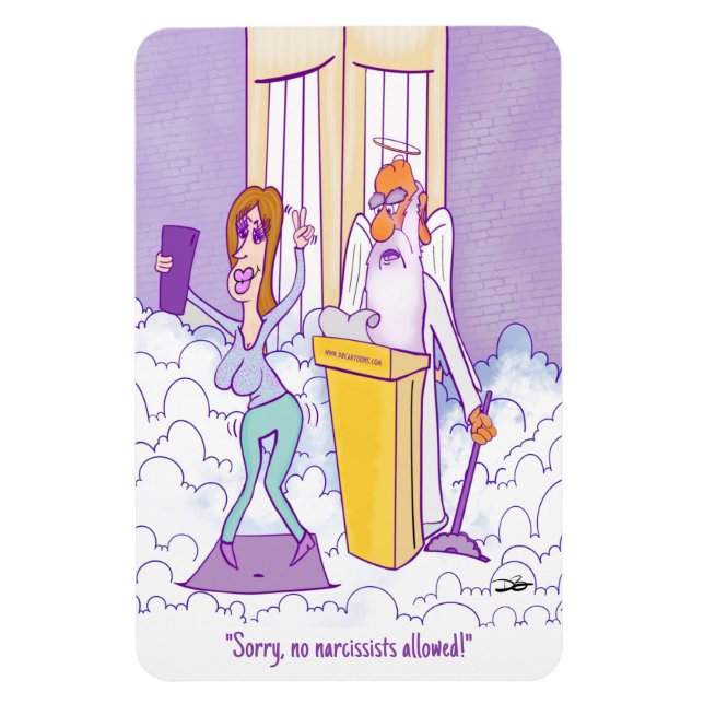 Narcissist Flexible Magnet (Vertikal)