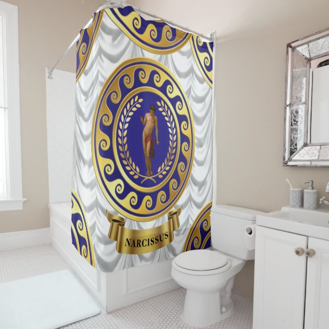 Narcissus Duschvorhang (Beispiel)