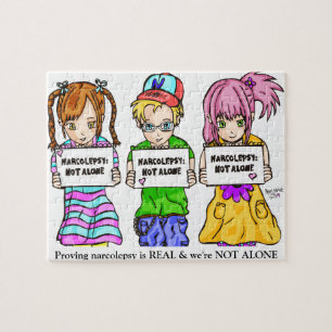 NARCOLEPSIE : PAS puzzle d'amusement d'ALONE™