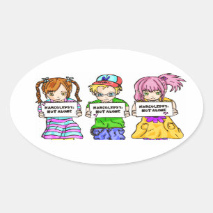 NARCOLEPSY: NICHT ALONE™ Fun Sticker