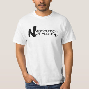 NARCOLEPSY: NICHT ALONE™ grundlegender T - Shirt